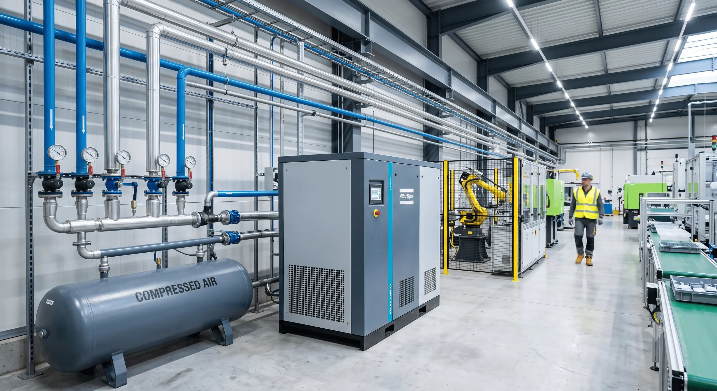 Industrial Air Compressors in Manufacturing Systems